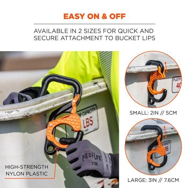 Ergodyne® Squids® 3178 Locking Aerial Bucket Hook