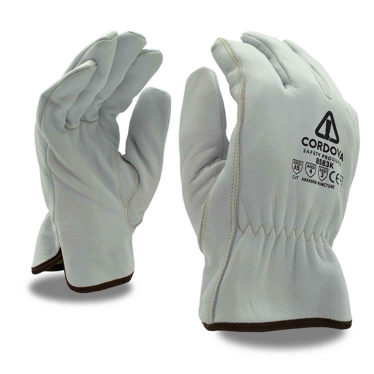 Cordova Safety 8583K/2XL Leather Driver's Gloves