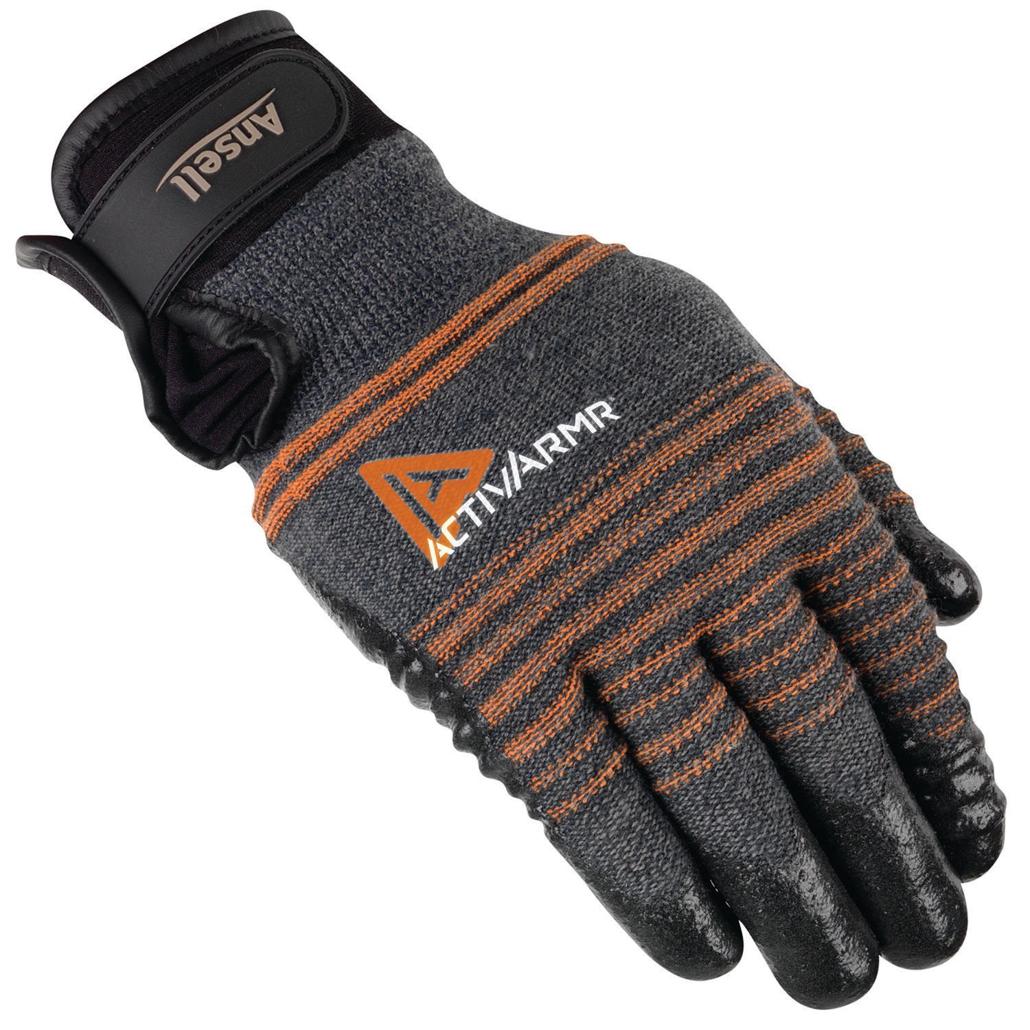 Ansell® ActivArmr® 97-009/L Multi-Purpose Coated Cut-Resistant Gloves