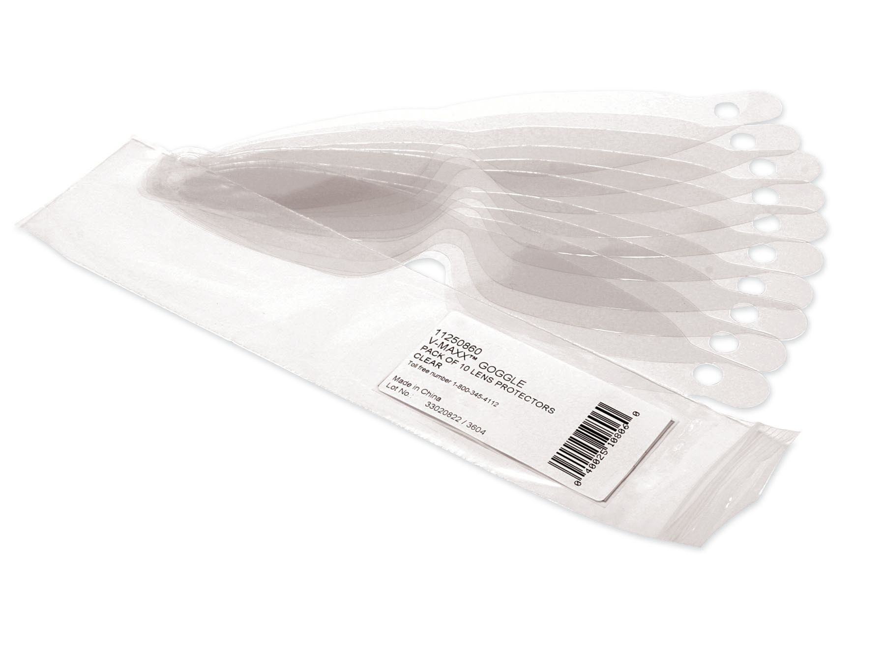 Uvex 11250860 V-Maxx® Peel-Off Goggle Covers