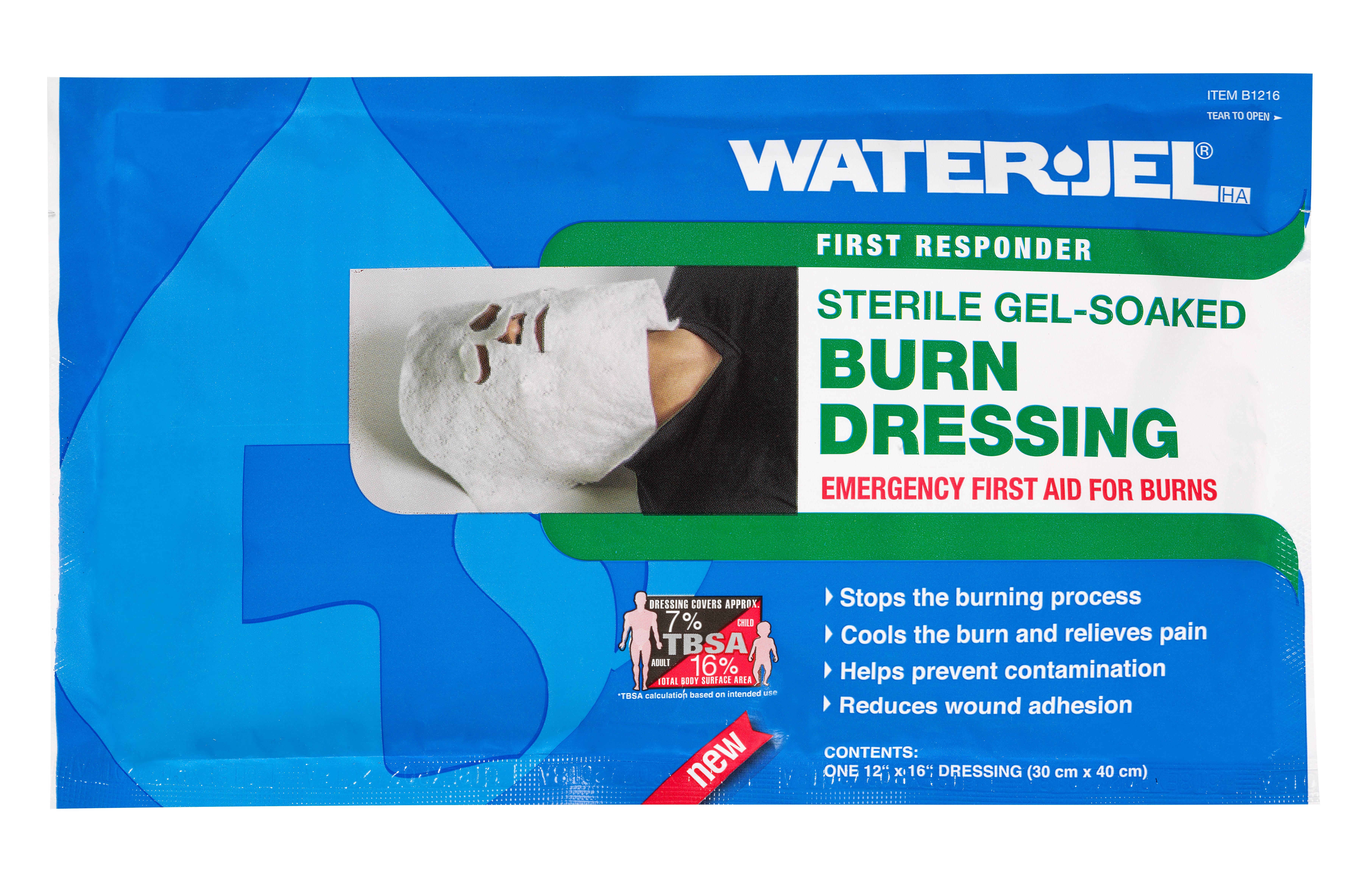 Water-Jel B1216-20 Burn Dressing