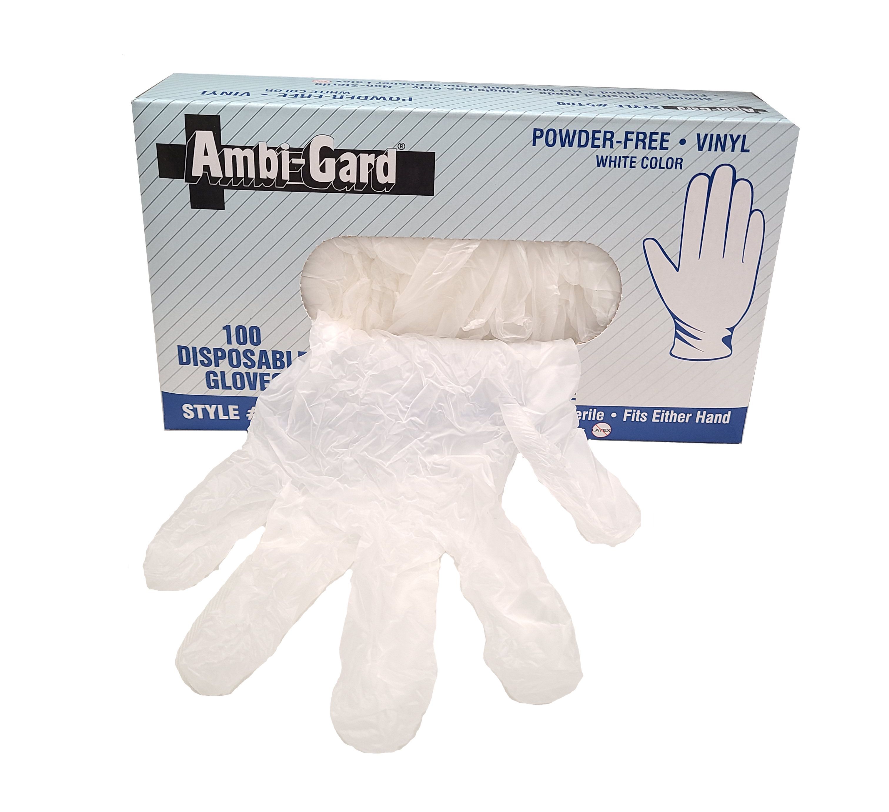 Saf-T-Gard® Ambi-Gard® 5100/2XL Vinyl Disposable Gloves