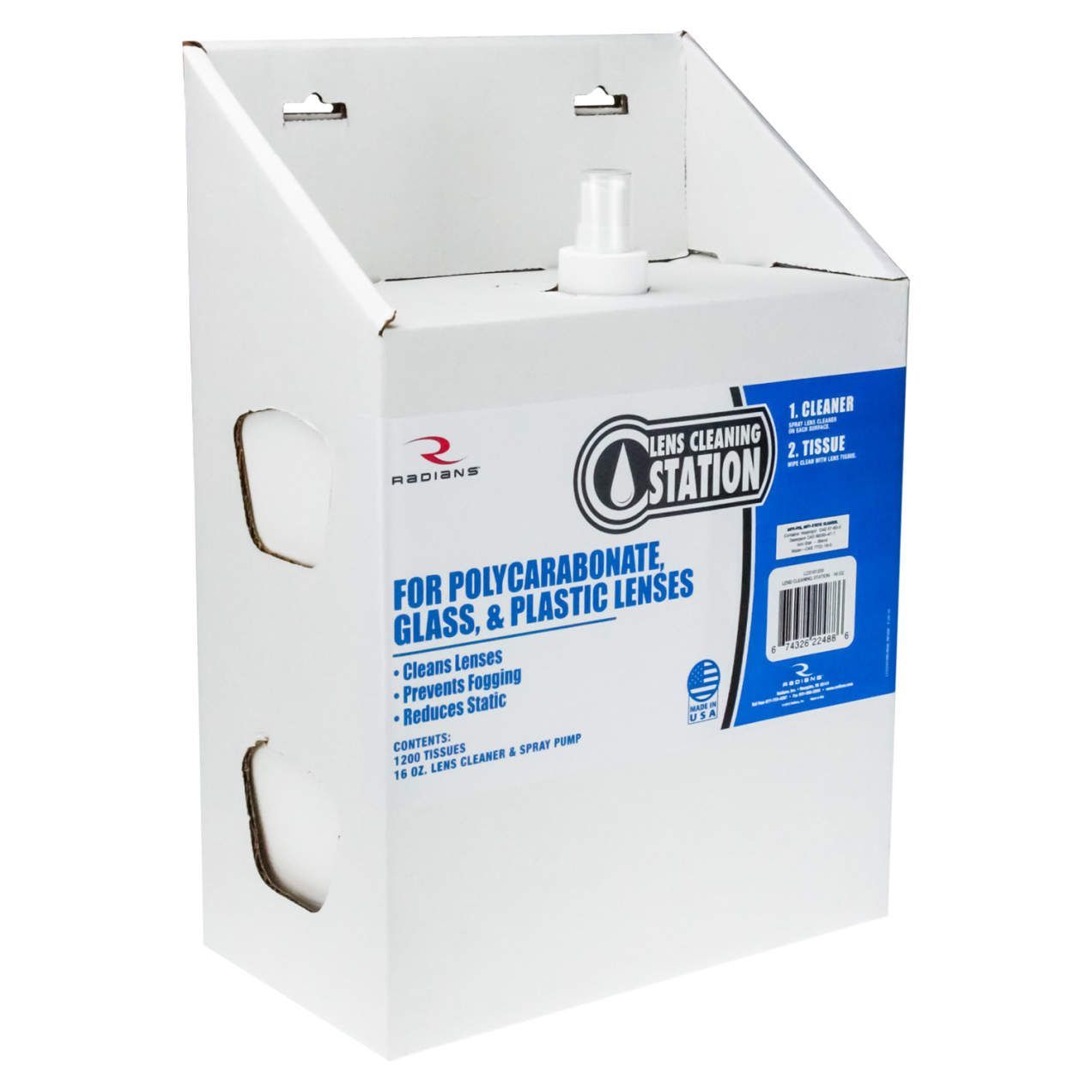 Radians LCS161200 Lens Cleaning Station