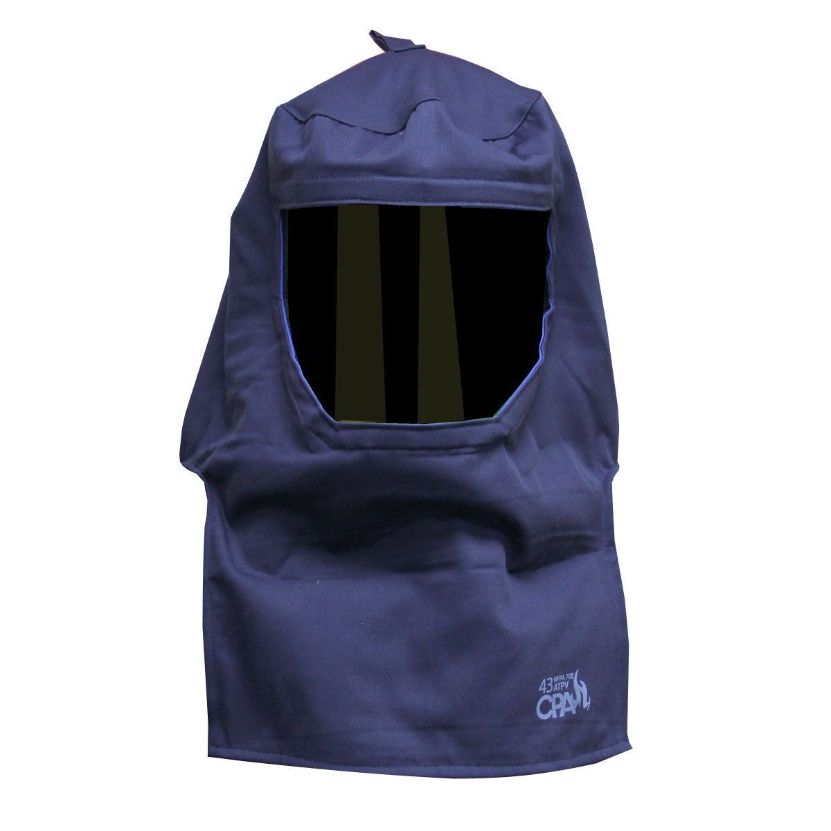 Chicago Protective Apparel SWH-43HC-FAN 43 Cal Arc Flash Protection Hood with Hard Cap & Built-In Fan
