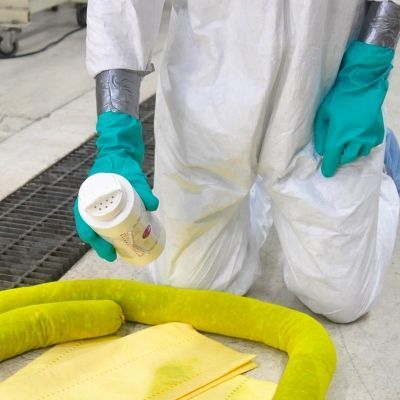 FyterTech Nonwovens™ Spilfyter™ Kolor-Safe® 440001 Acid Neutralizer Shaker Bottle