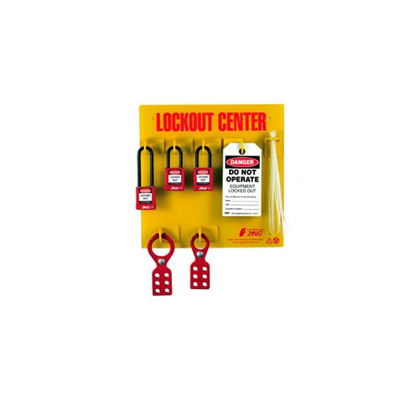 ZING RecycLockout™ ZING-7113 Lockout/Tagout Station