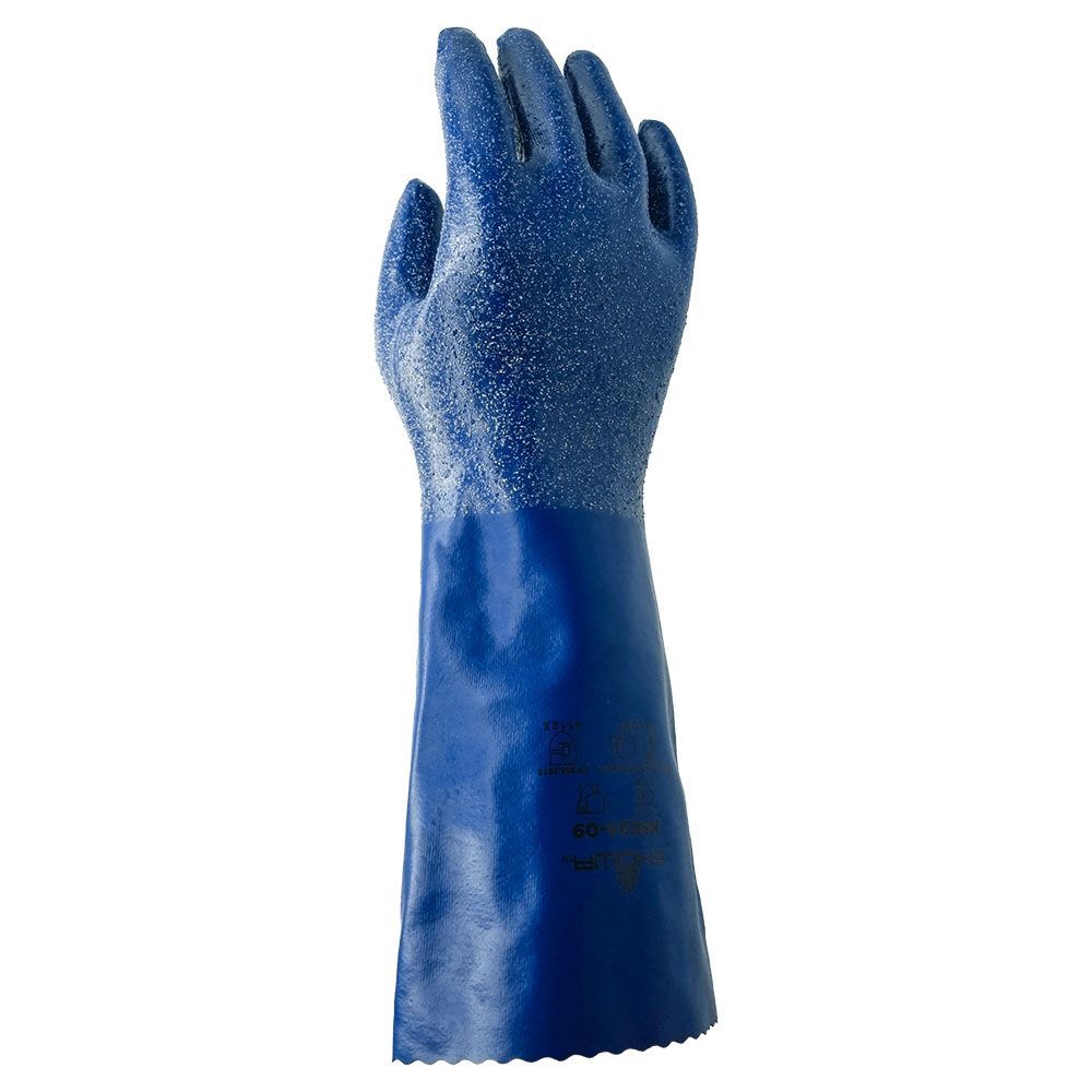 SHOWA® Eco Best Technology® (EBT) NSK24/10 Nitrile Chemical-Resistant Gloves