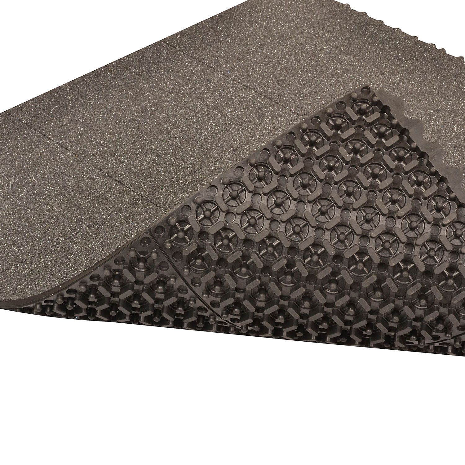 NoTrax® Niru® Cushion-Ease® GSII™ 856-3x3/B Solid Anti-Fatigue/Anti-Slip Mat