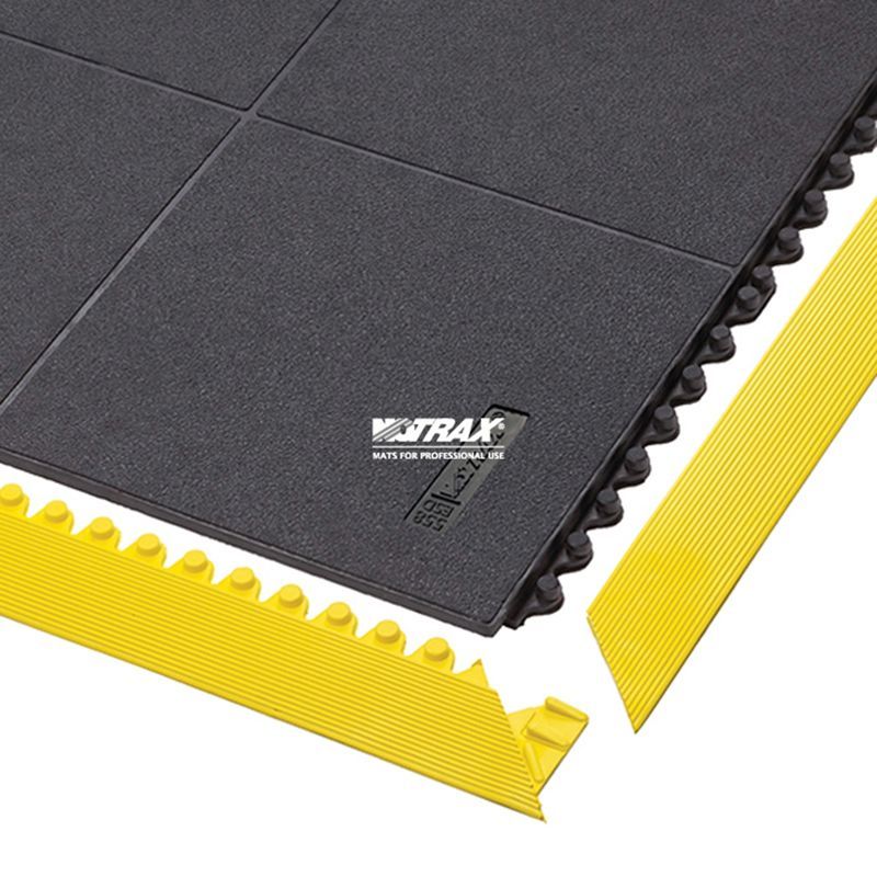 NoTrax® Cushion-Ease® 558-3x3/B ESD Dissipative/Anti-Static Mat