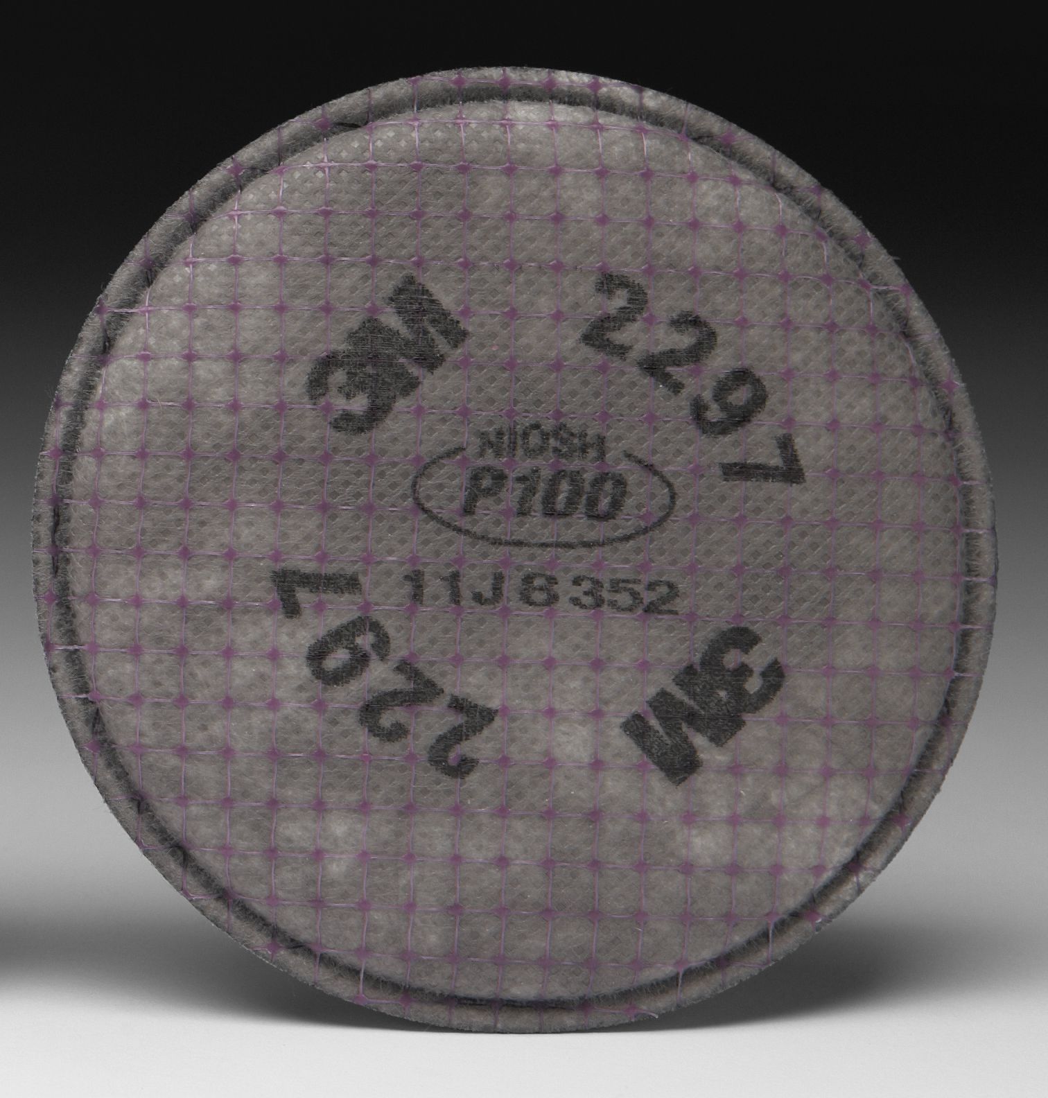3M™ 2297 P100 Particulate Filter with Nuisance Level Organic Vapor Relief
