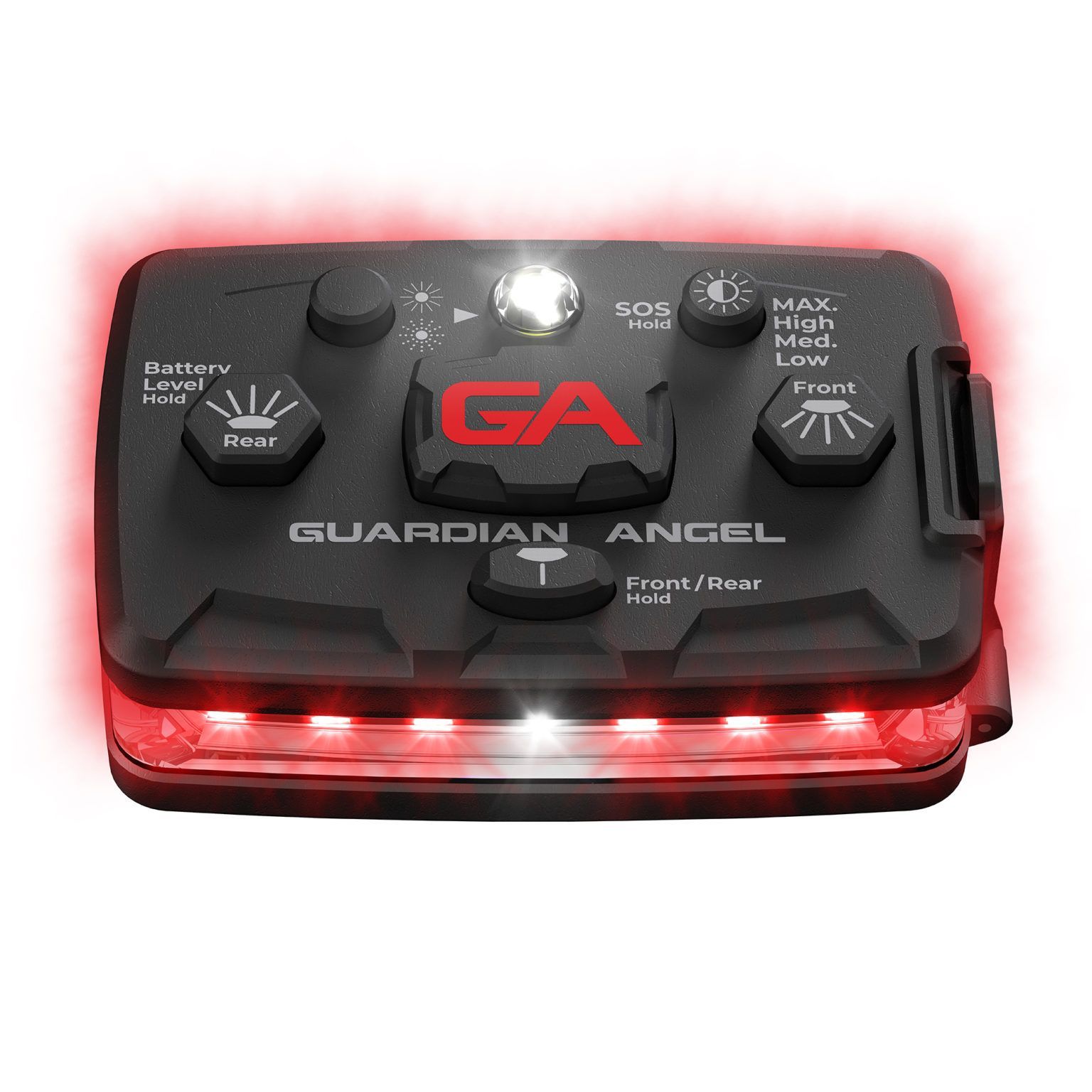 Guardian Angel™ Elite Series™ ELT-R/R Red/Red Wearable Safety Light