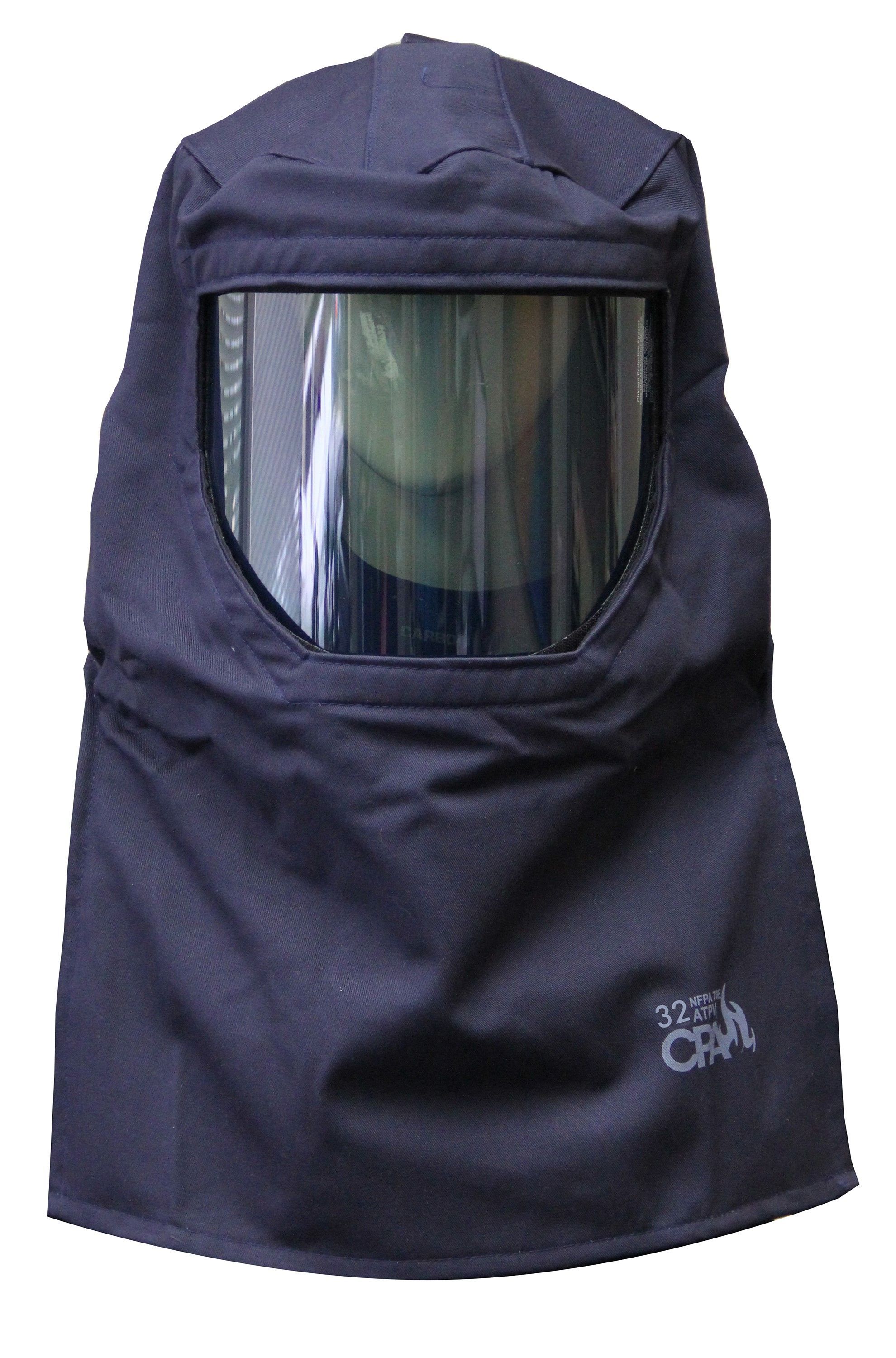 Chicago Protective Apparel SWH-32HAD 32 Cal Arc Flash Protection Hood with Hard Cap