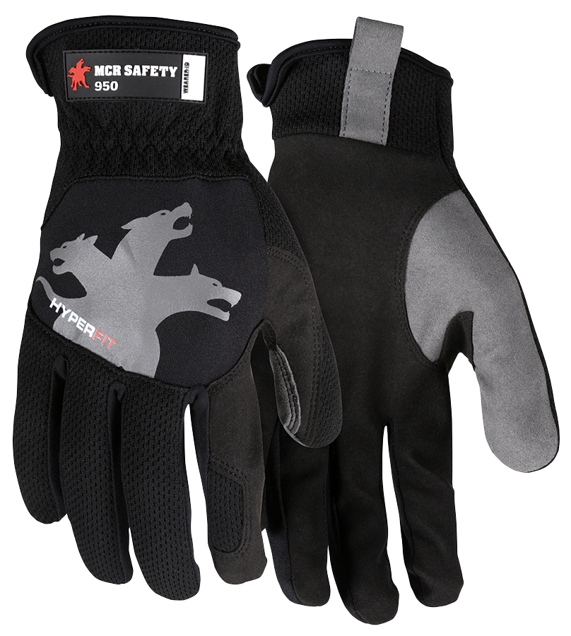 MCR Safety HyperFit® 950/2XL Mechanic’s Gloves