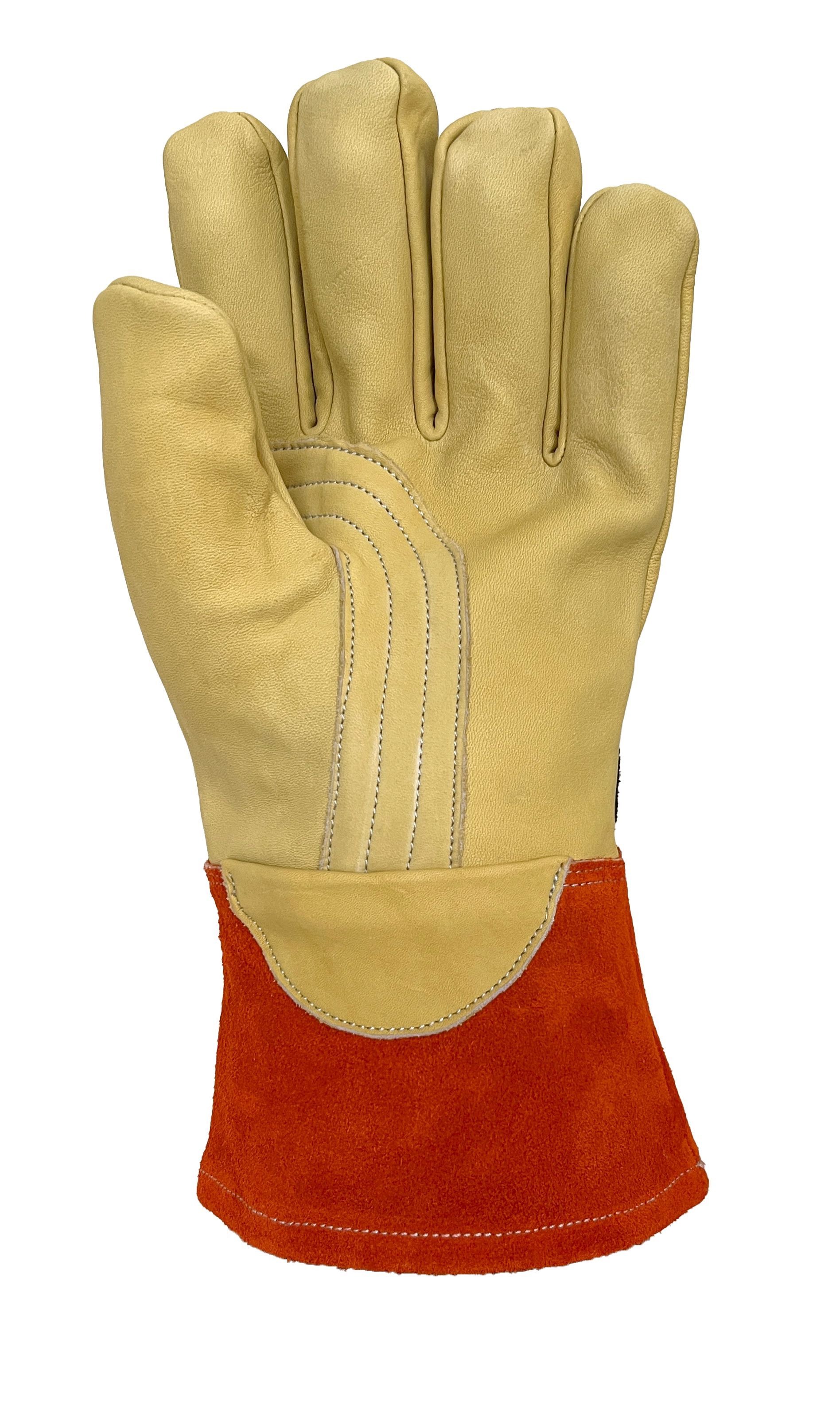 Saf-T-Gard® Voltgard® VLP-512/10 Dura-Fit™ Leather Protector Gloves