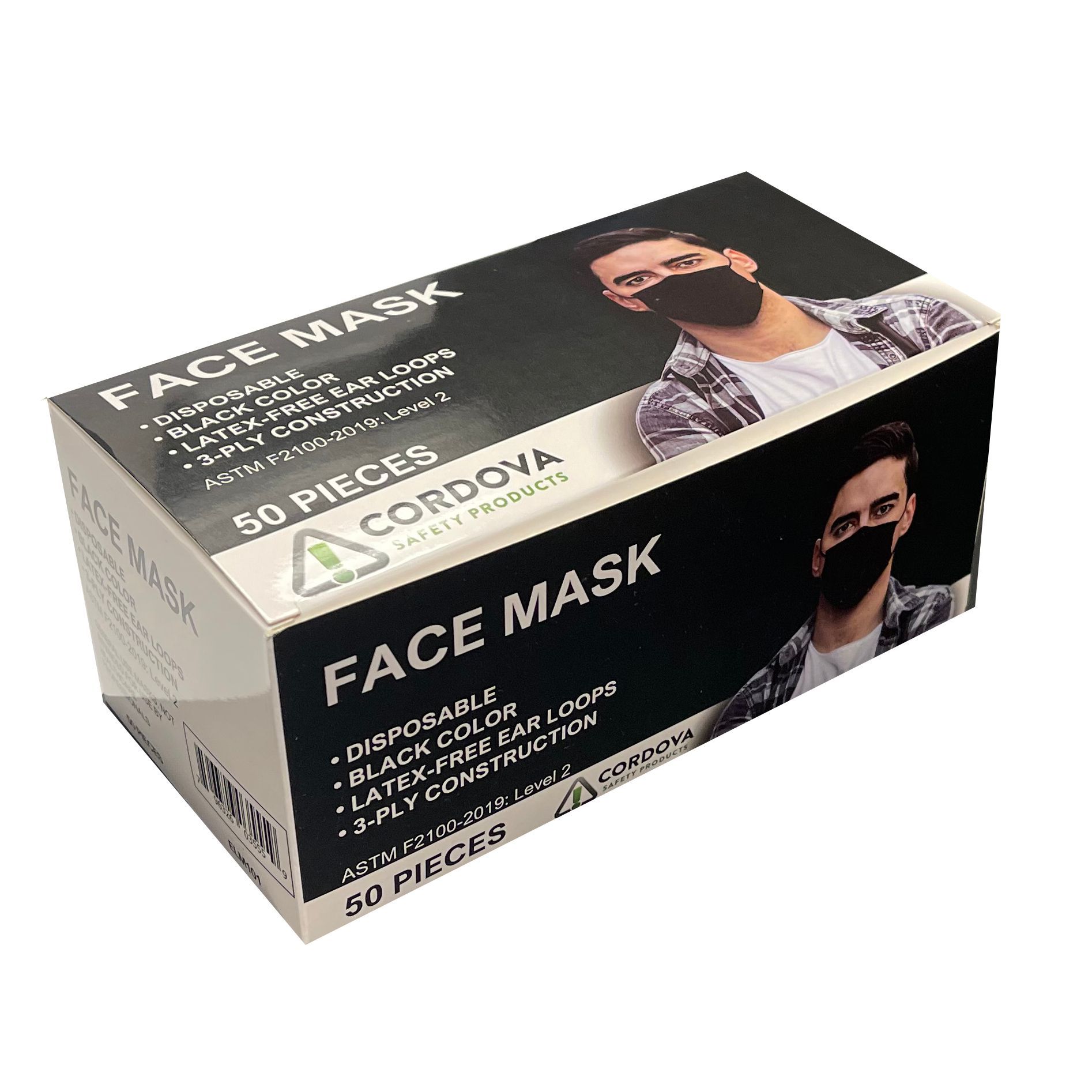 Cordova Safety ELM101 Disposable Face Mask - NOT A RESPIRATOR NOR INTENDED FOR USE BY HEALTHCARE WORKERS