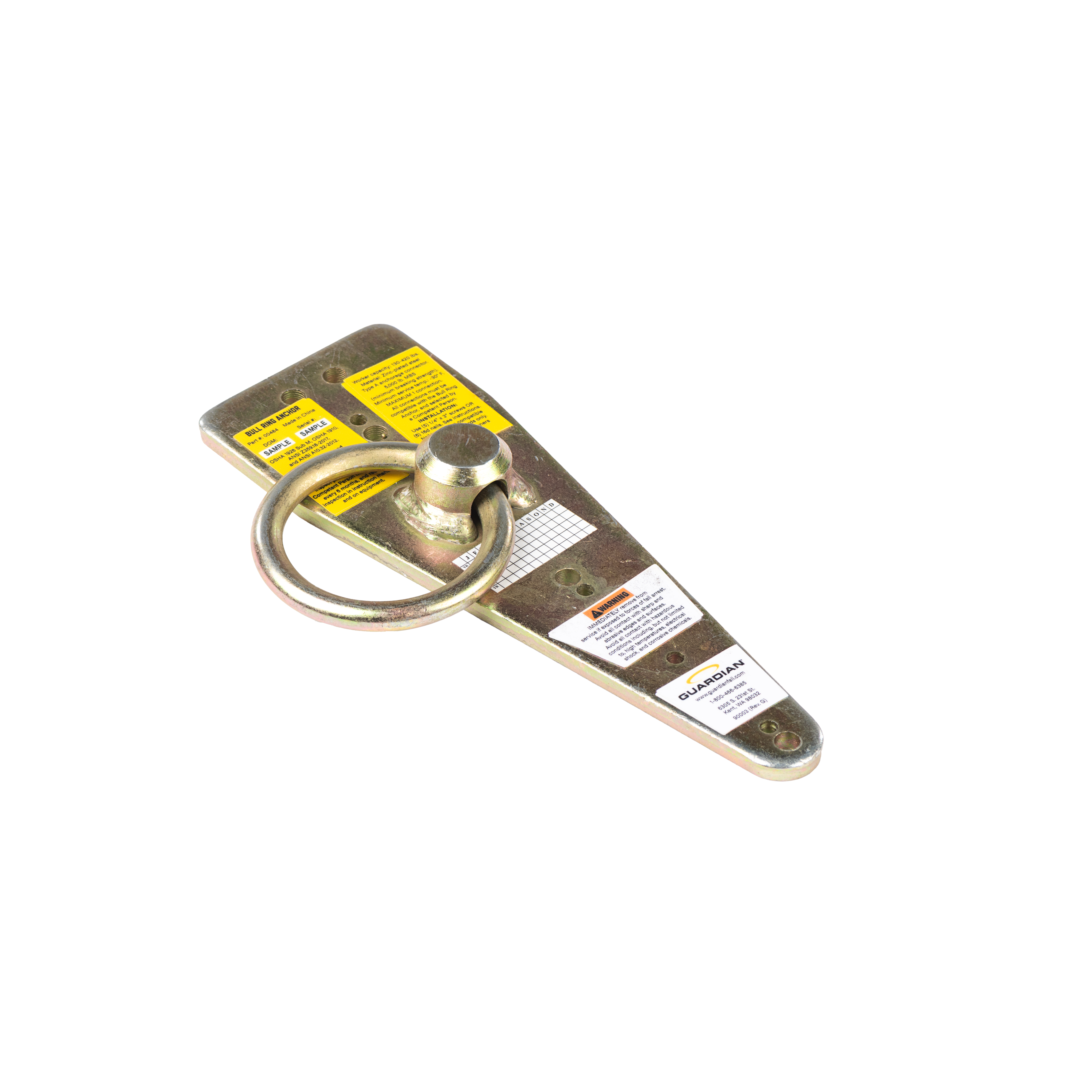Guardian Fall Protection 00484 Bull Ring Anchor