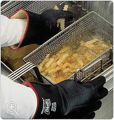 SHOWA® 6781R/10 Neoprene Coated Chemical-Resistant Gloves