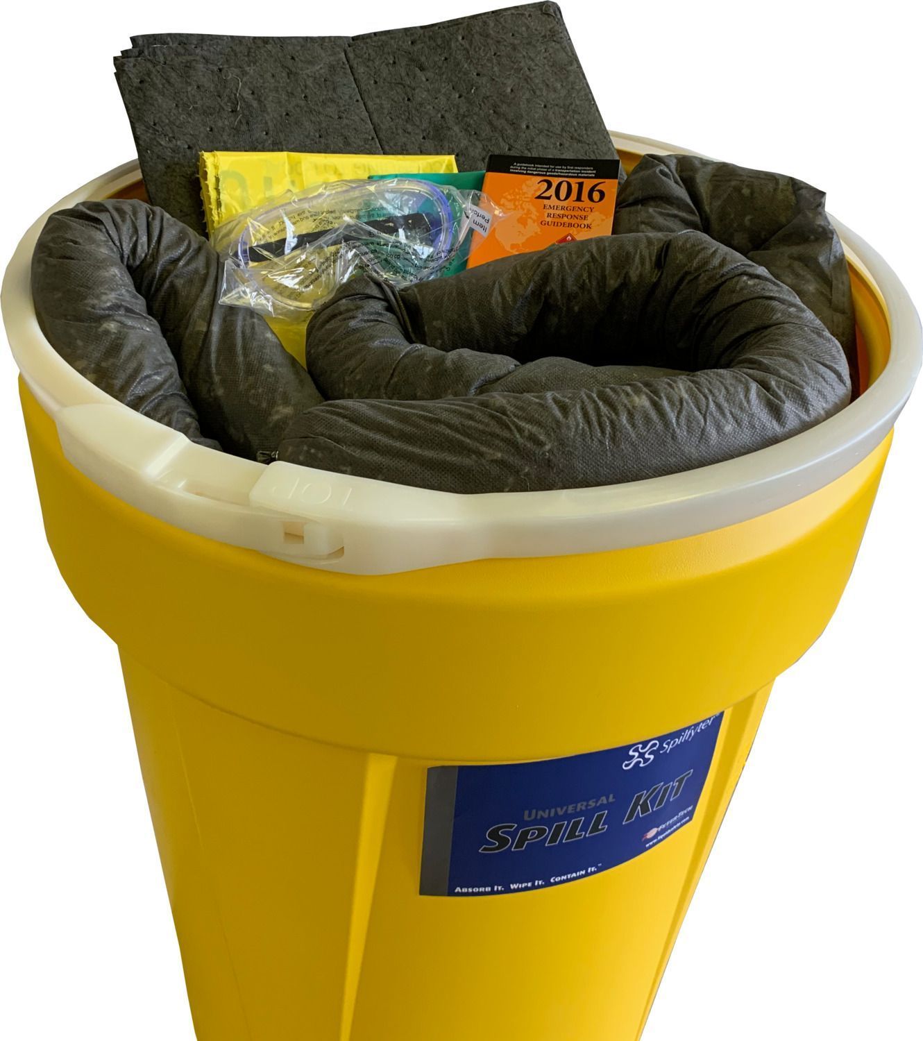 FyterTech Nonwovens™ Spilfyter™ 450055 55-Gal Drum Spill Kit, Universal