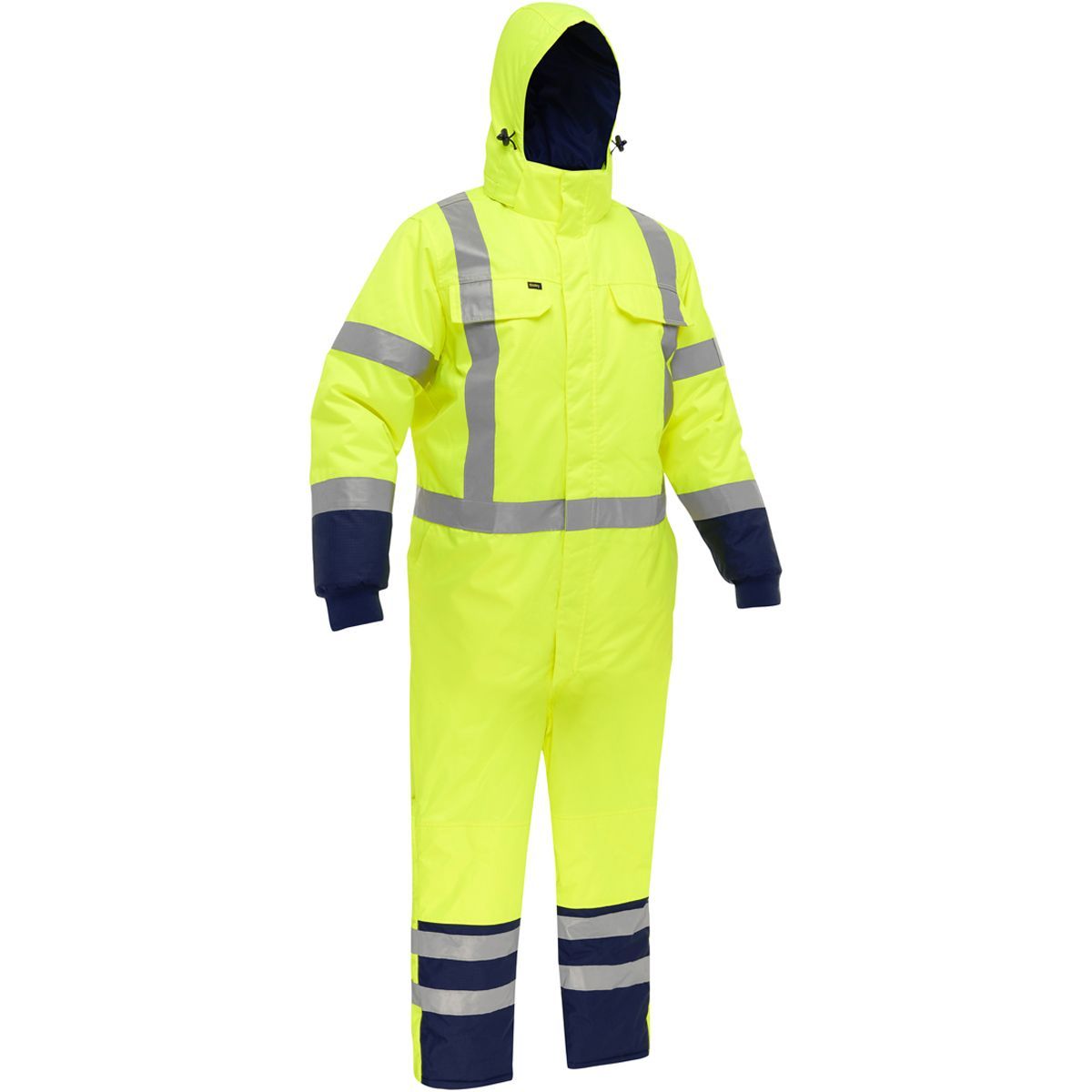 PIP Global Safety Bisley® 344M6453X-YLNV/2XL Hi-Viz Yellow ANSI Type R Class 3 Extreme Cold Coverall