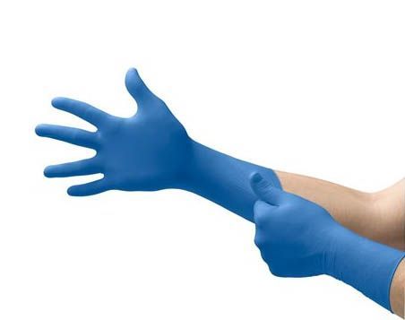 Ansell® Microflex® SG-375/L SafeGrip® Natural Rubber Latex Disposable Gloves