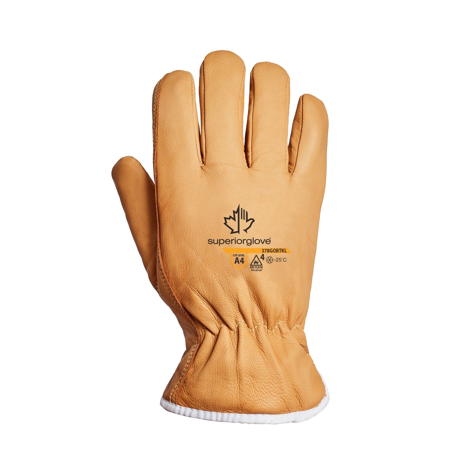 Superior Glove® Endura® 378GOBTKL/2XL Arc Protection Leather Gloves