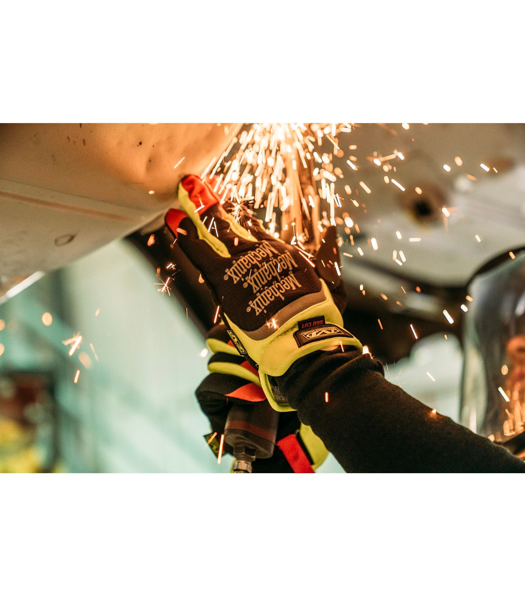 Chicago Protective Apparel Mechanix Wear® SFF-X91/2XL FastFit® Hi-Viz D4-360 Cut Resistant Gloves