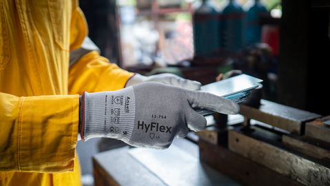 Ansell® HyFlex® 11-754/10 Coated Cut-Resistant Gloves