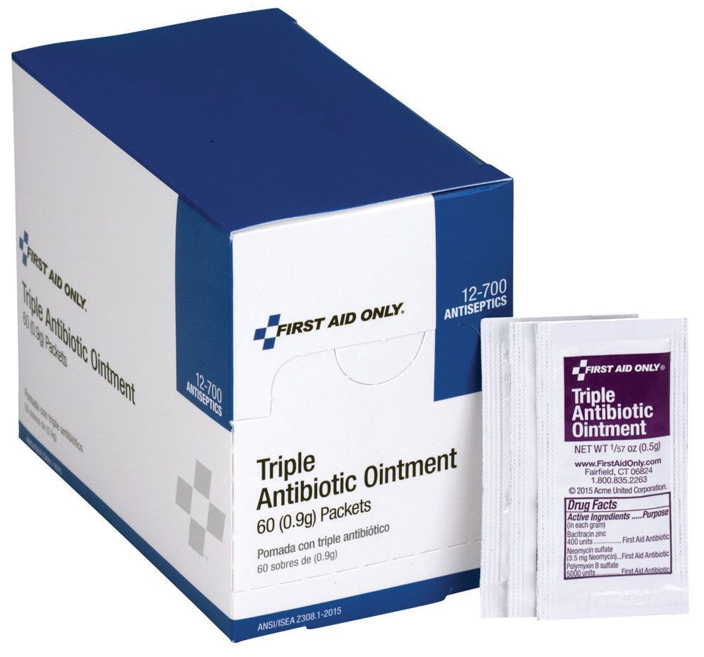 First Aid Only® 12-700 Triple Antibiotic Ointment