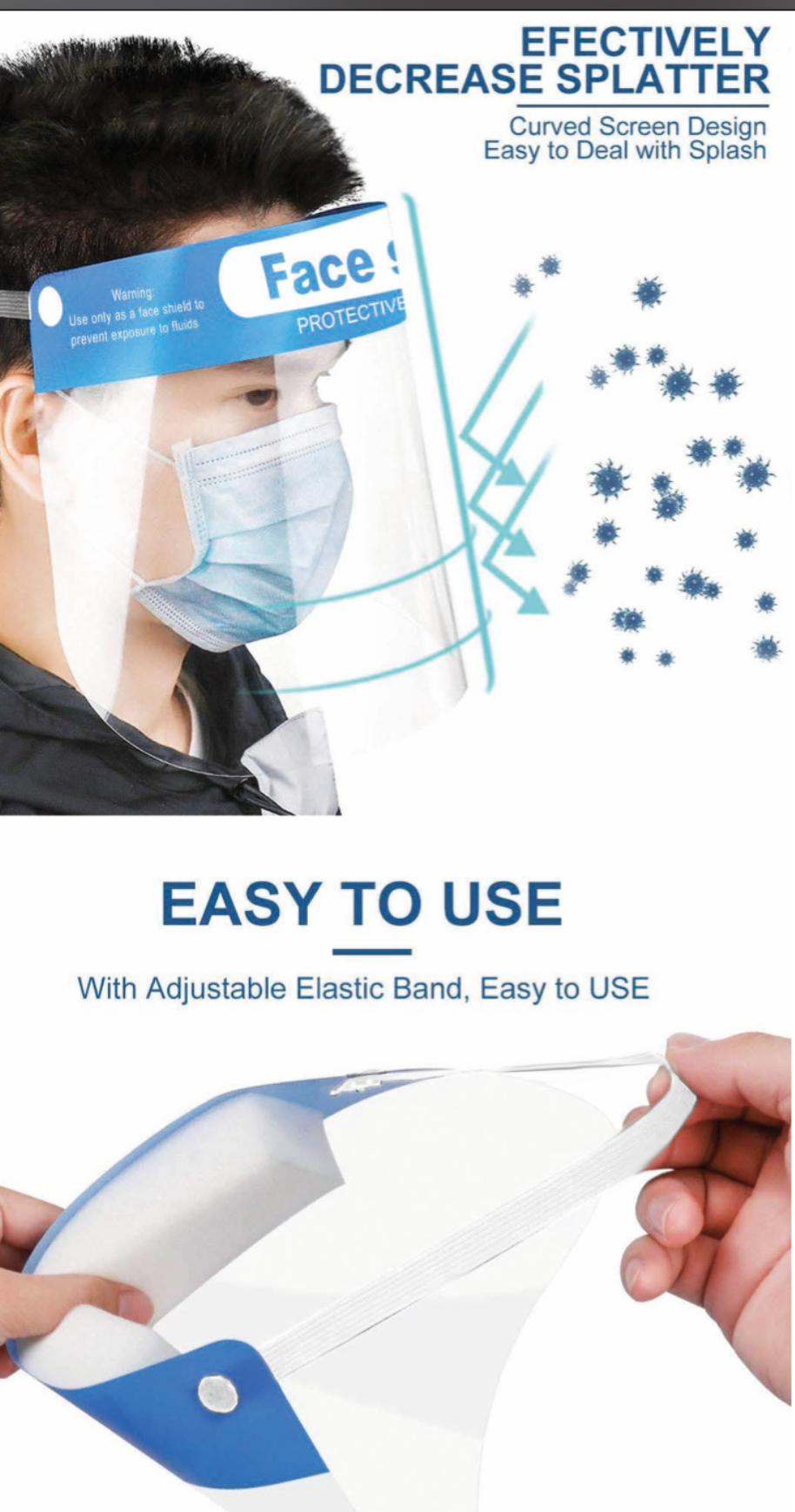 Saf-T-Gard® FS-1307 Faceshield