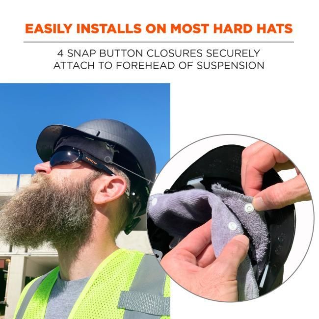 Ergodyne® Chill-Its® ERG-6609 Hard Hat Sweatband Liner