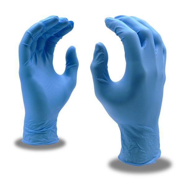Cordova Safety Nitri-cor® Silver 4095/2XL Nitrile Disposable Gloves