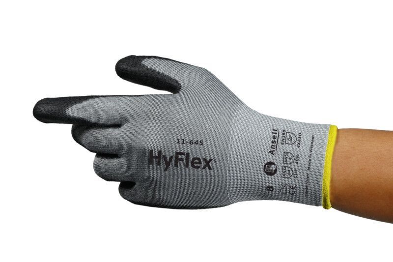 Ansell® HyFlex® 11-645/10 Coated Cut-Resistant Gloves