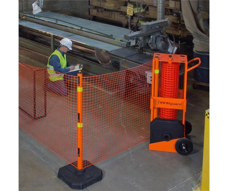 Ideal Warehouse Innovations Inc. 70-6030 Indoor Portable Barrier System