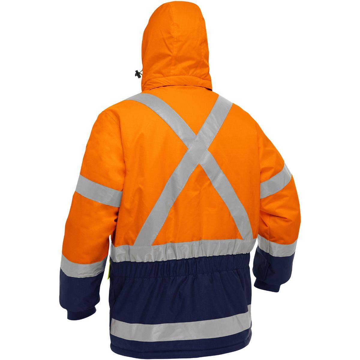 PIP Global Safety Bisley® 343M6450X-ORNV/2XL Hi-Viz Orange ANSI Type R Class 3 Extreme Cold Jacket