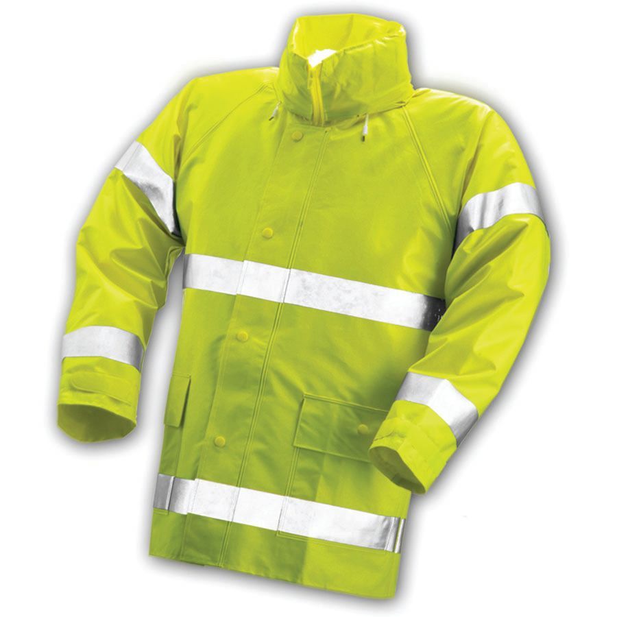 Tingley Comfort-Brite® J53122/2XL FR Class 3 Hi-Viz Rain Jacket