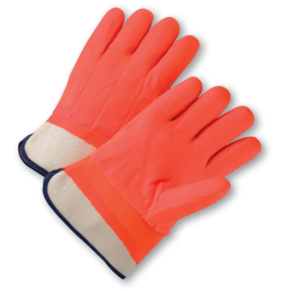 PIP Global Safety 1017OR PVC-Coated Chemical-Resistant Gloves
