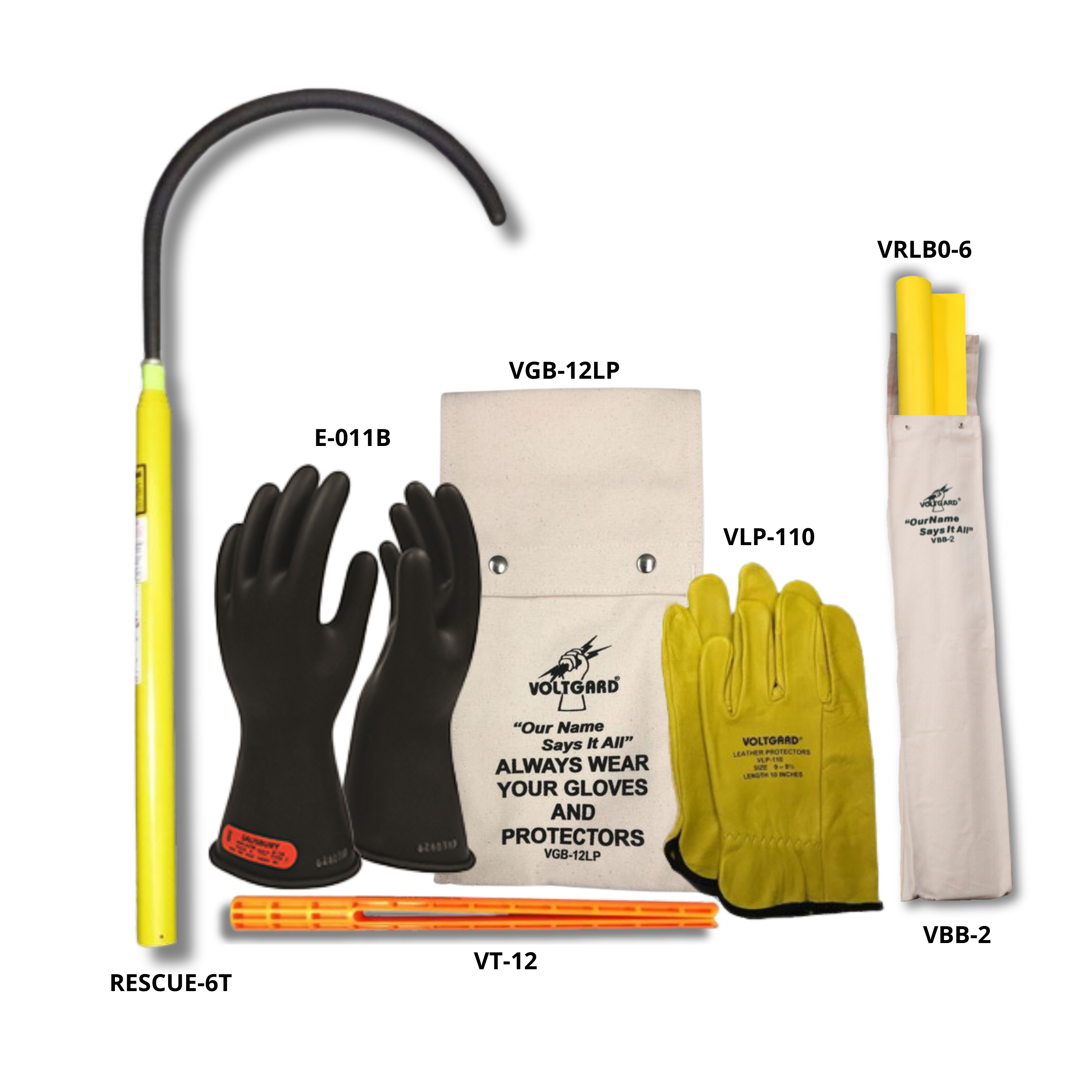 Saf-T-Gard® VGK-011B-EVR/10 Electric Vehicle Safety Kit