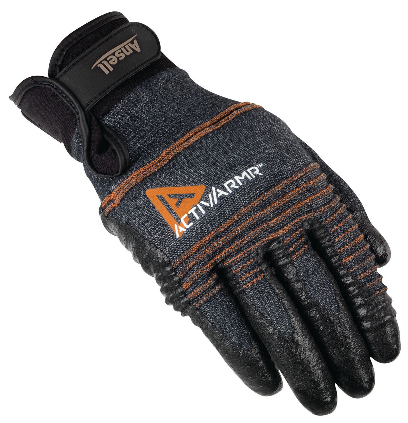 Ansell® ActivArmr® 97-008/L Multi-Purpose Coated Cut-Resistant Gloves