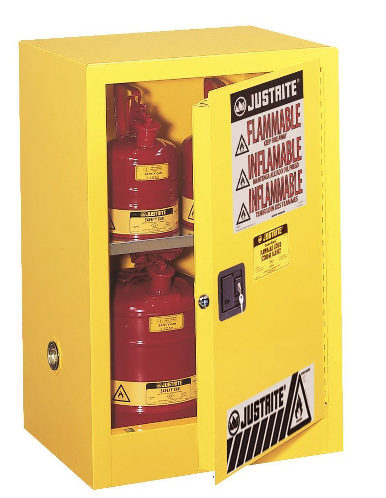 Justrite® Sure-Grip® EX 891200 Compac Safety Cabinet for Flammables