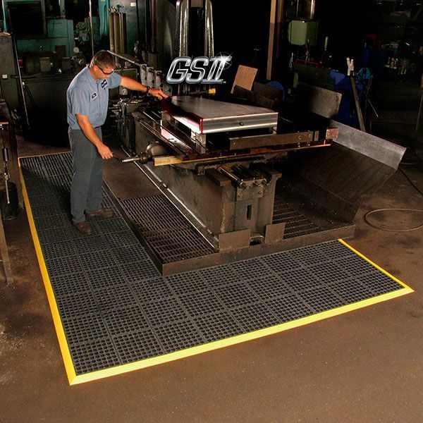 NoTrax® Niru® Cushion-Ease® GSII™ 850-3x3/B Anti-Fatigue/Anti-Slip Mat