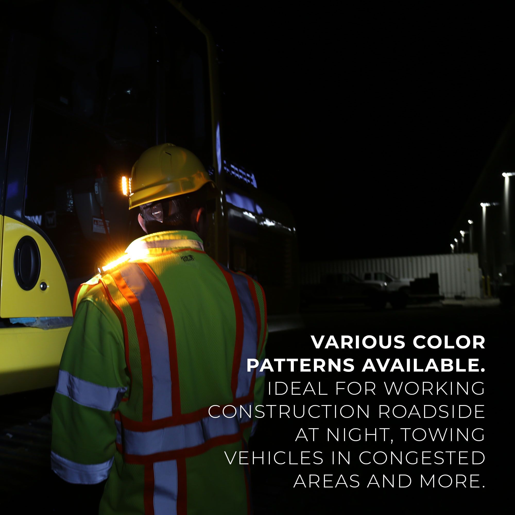 Guardian Angel™ Elite Series™ ELT-W/Y White/Yellow Wearable Safety Light