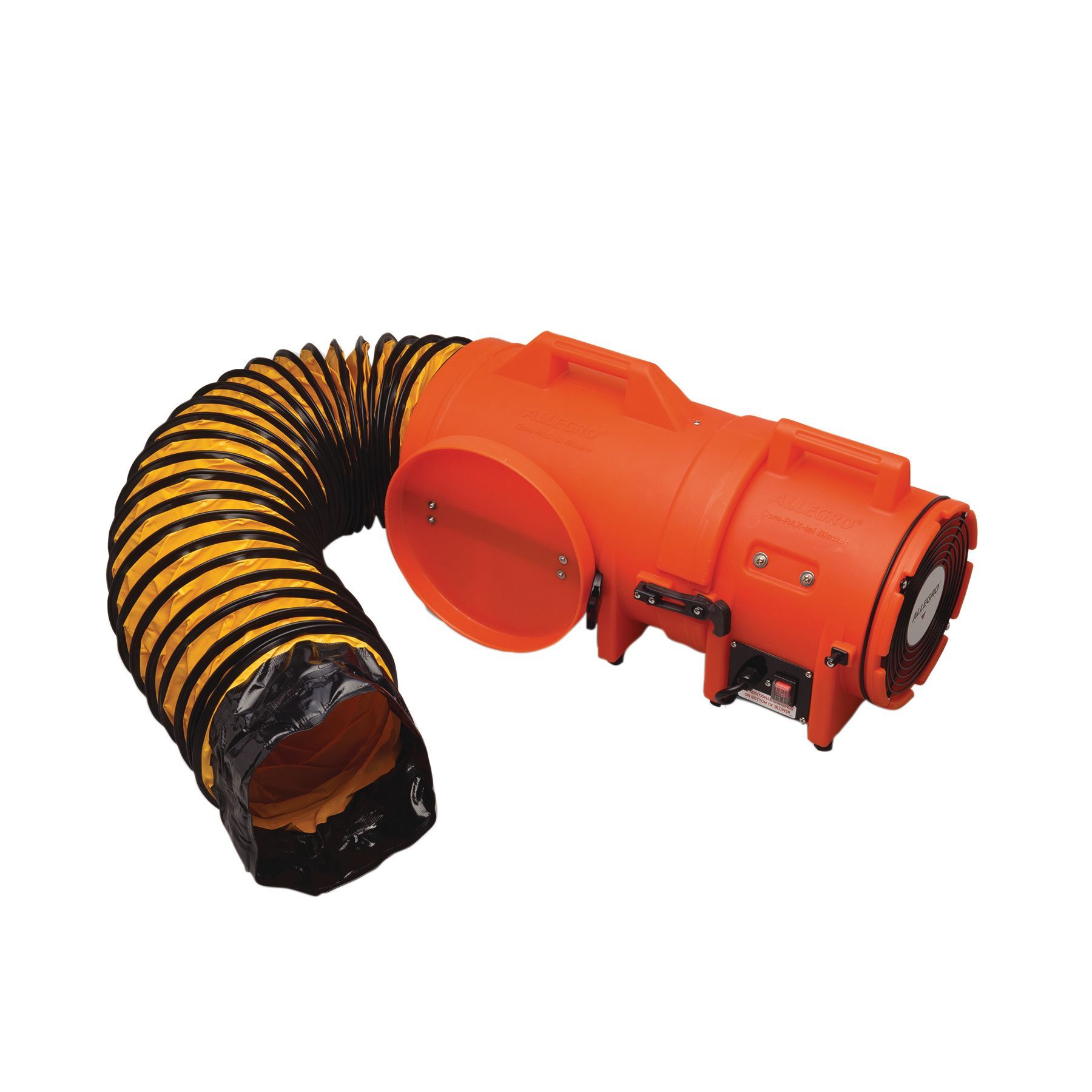 Allegro® 9533-25 8" AC Plastic COM-PAX-IAL Blower with Canister and 25' Ducting