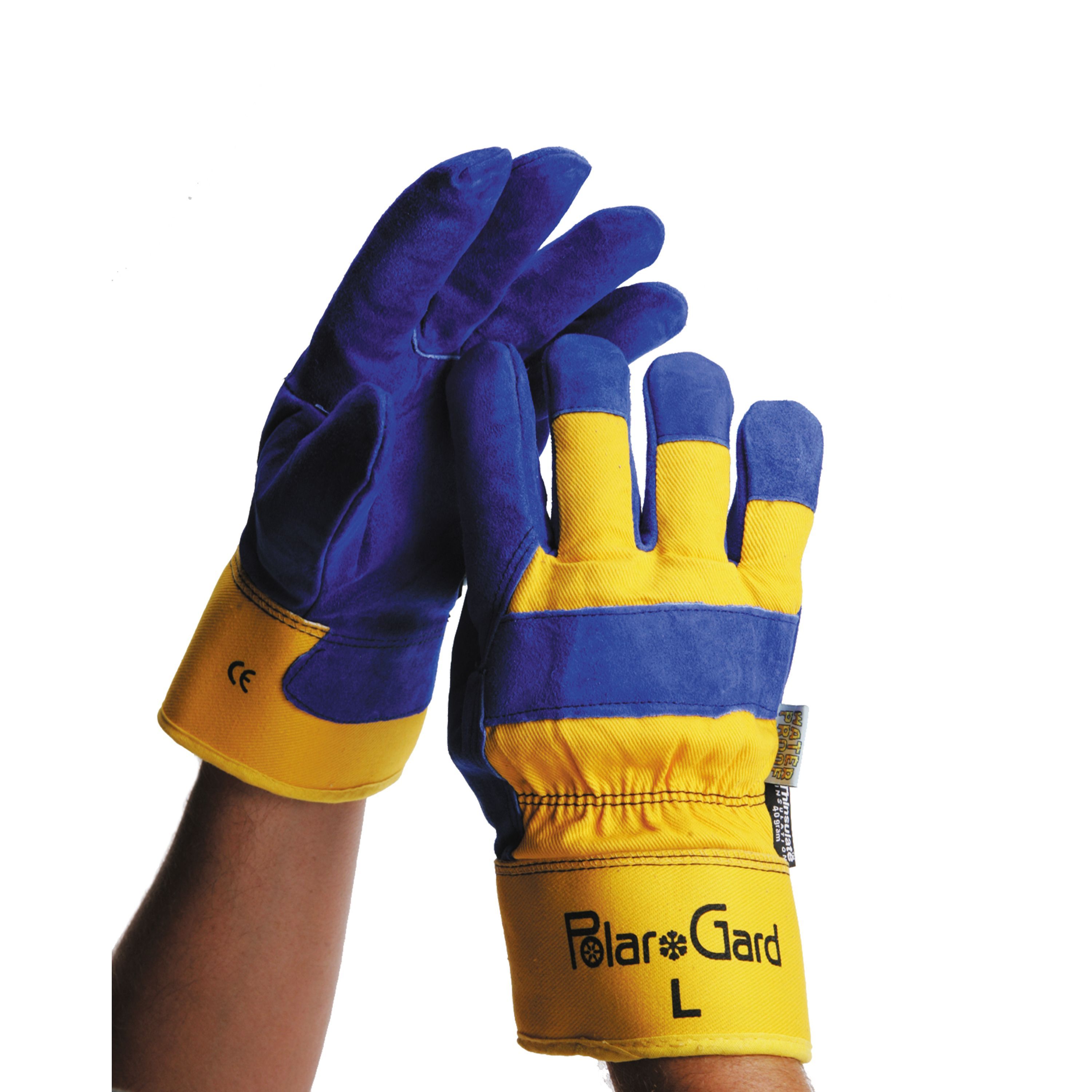 Saf-T-Gard® Polar-Gard® 2857B/M Insulated Waterproof Leather Gloves