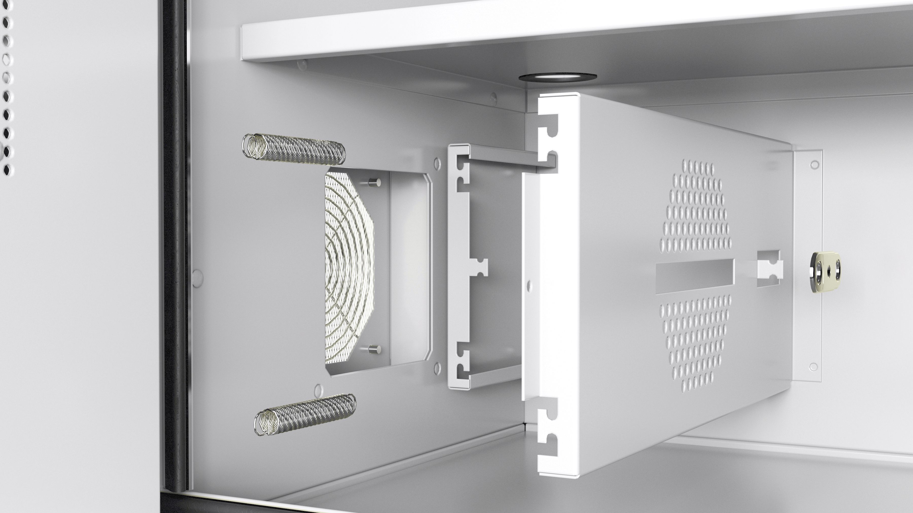 Justrite® 231703 Lithium-Ion Battery Charging Safety Cabinet