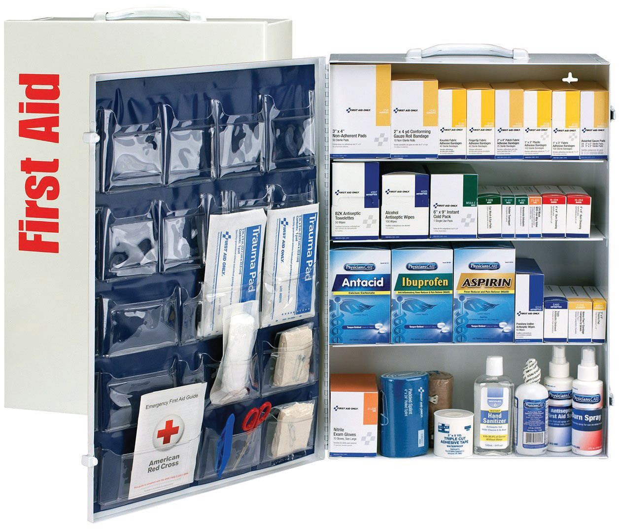 First Aid Only® 90-576 150-Person First Aid Station with Medication