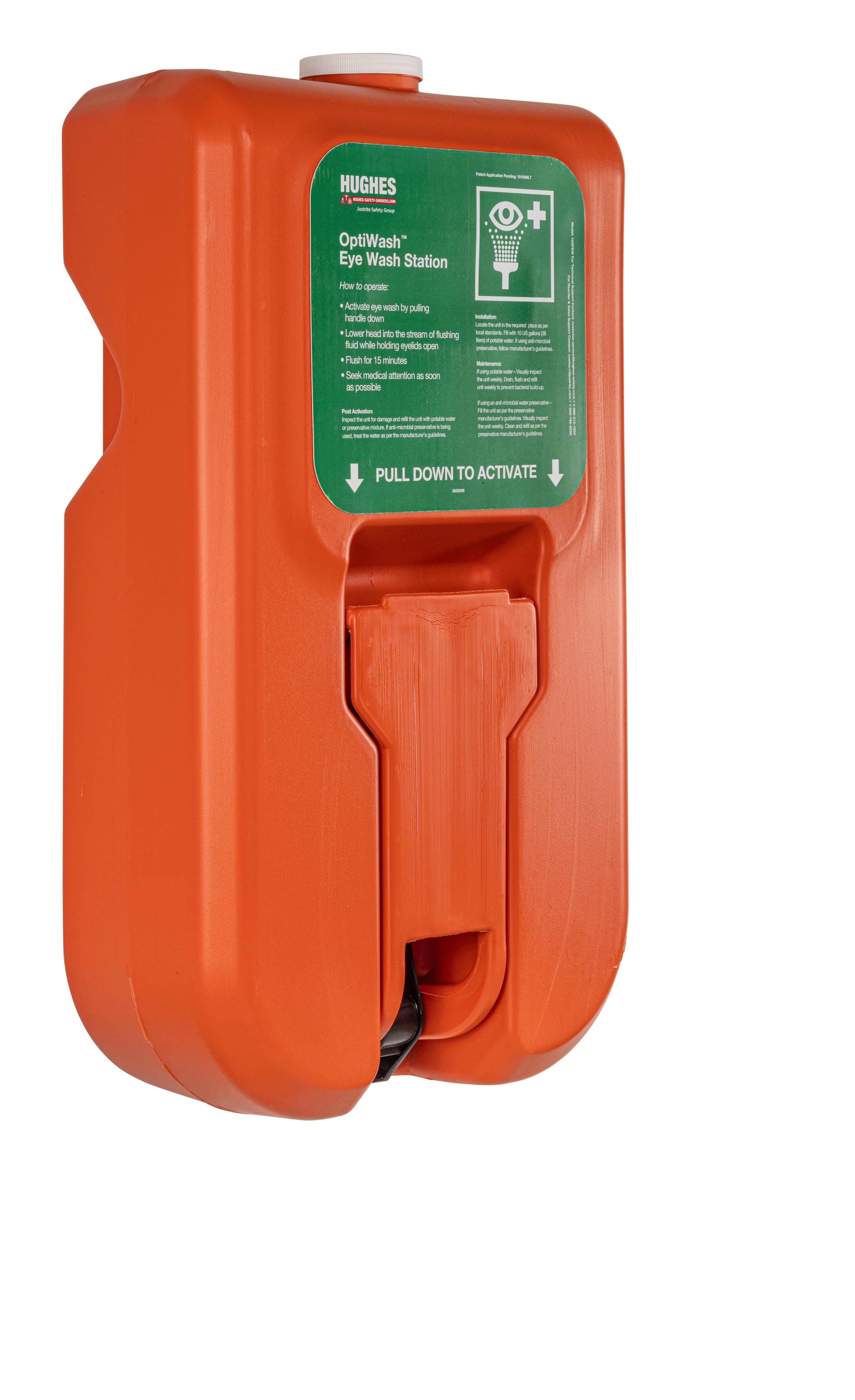 Hughes 10GFEW Portable Eyewash