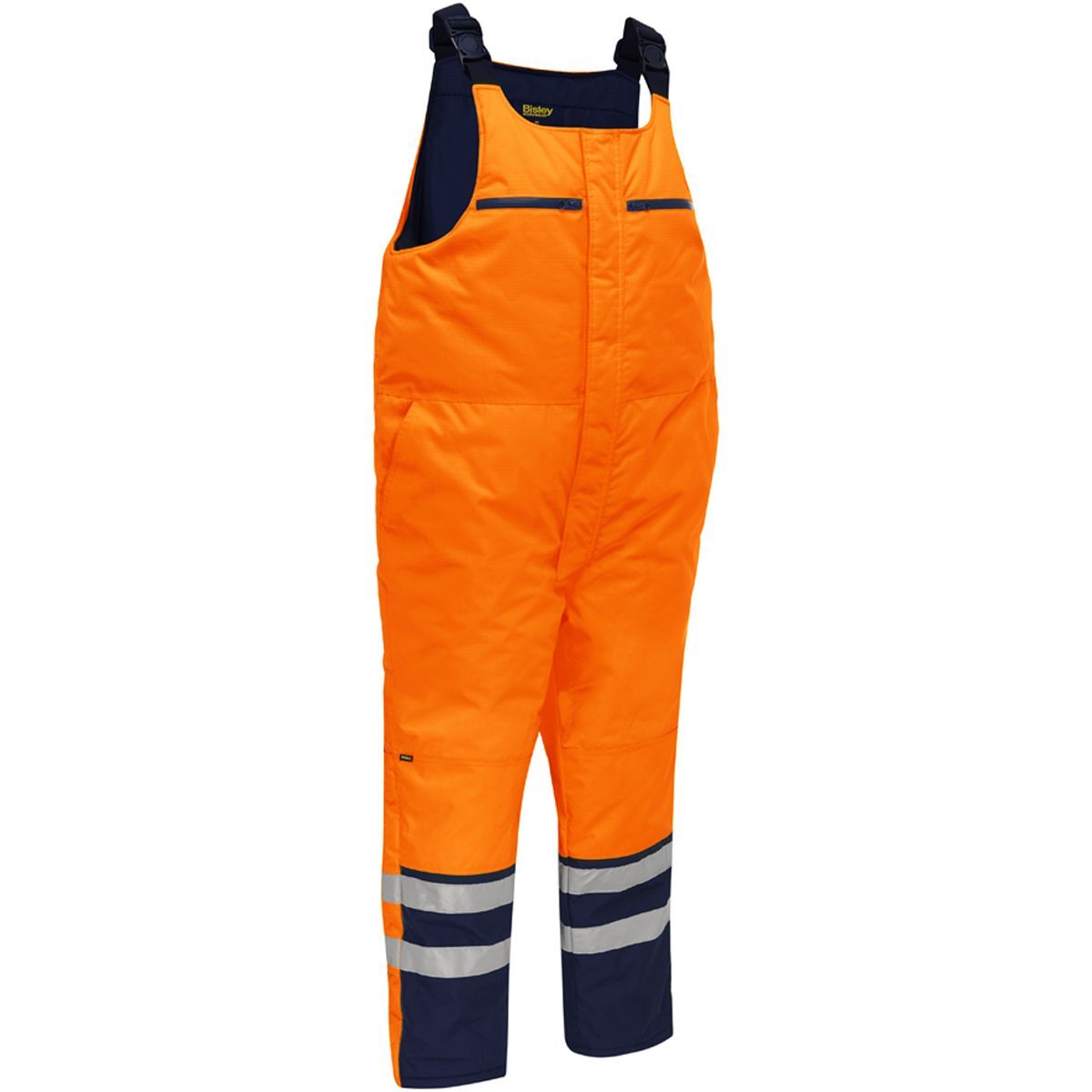PIP Global Safety Bisley® 318M6452T-ORNV/2XL Hi-Viz Orange ANSI Class E Extreme Cold Bib Overall