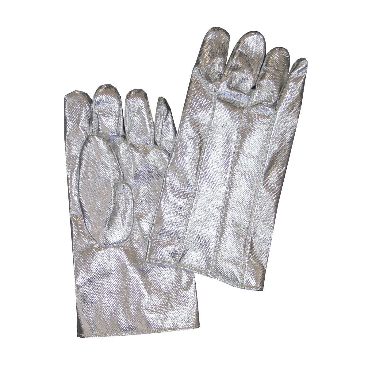 Chicago Protective Apparel 234AKV 14" Aluminized Para-Aramid Blend High Heat Gloves