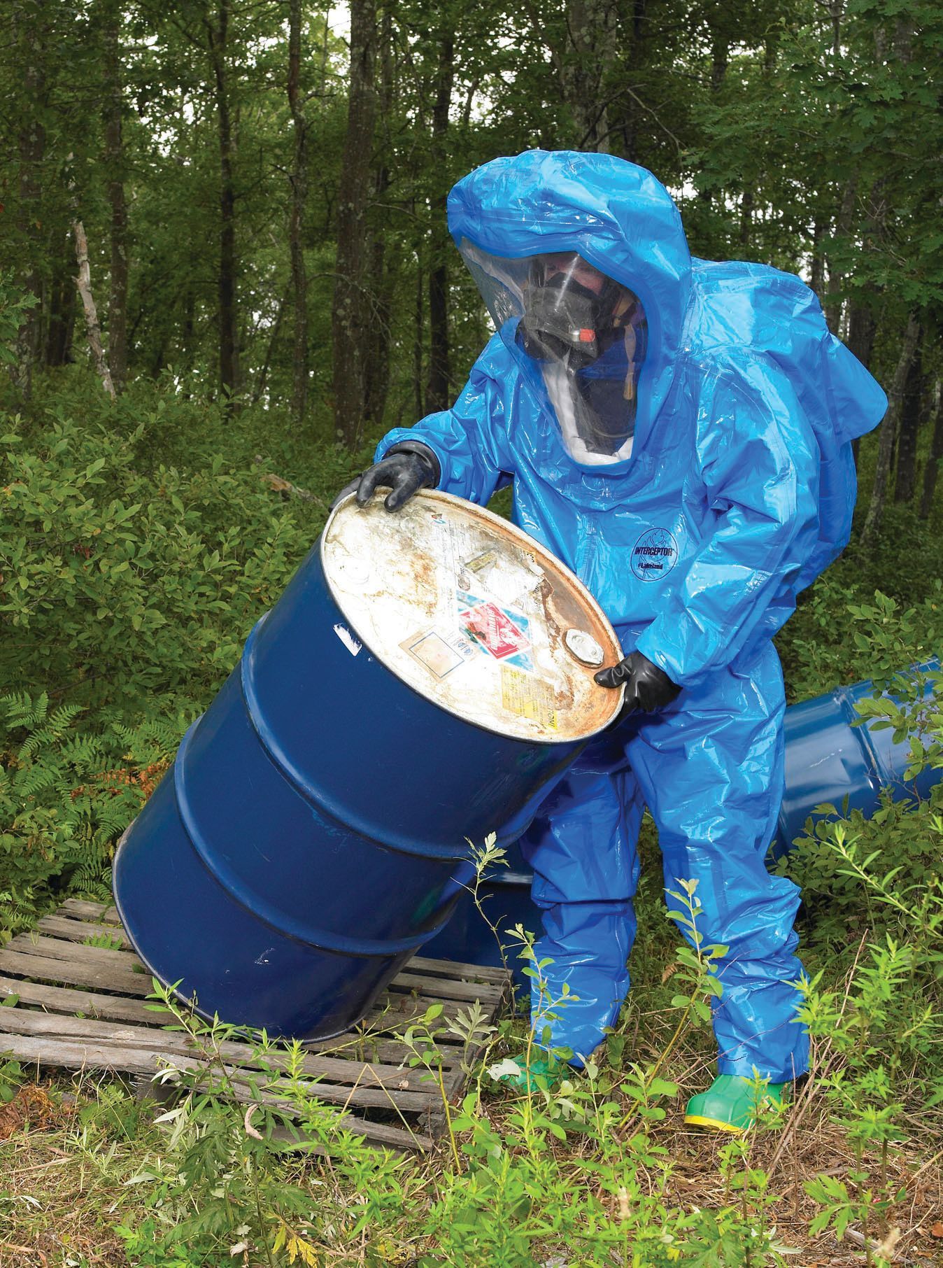 Lakeland Fire + Safety Interceptor® 80650/2XL Level A Suit