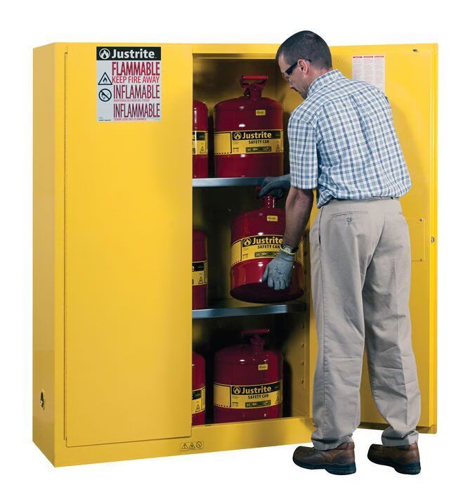 Justrite® Sure-Grip® EX 894500 Safety Cabinet for Flammables